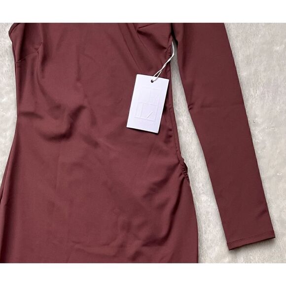 NWT Not Yours To Keep Nevada Mini Dress in Mocha, Size XS - Picture 7 of 11